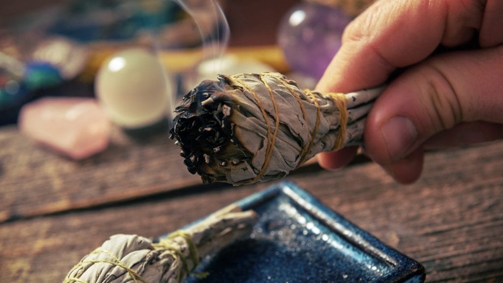 Weißer Salbei Räucherbündel